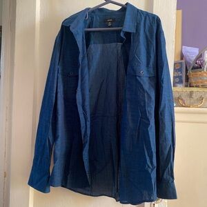 Alfani Men’s button down-XXL
Blue 
In great condition